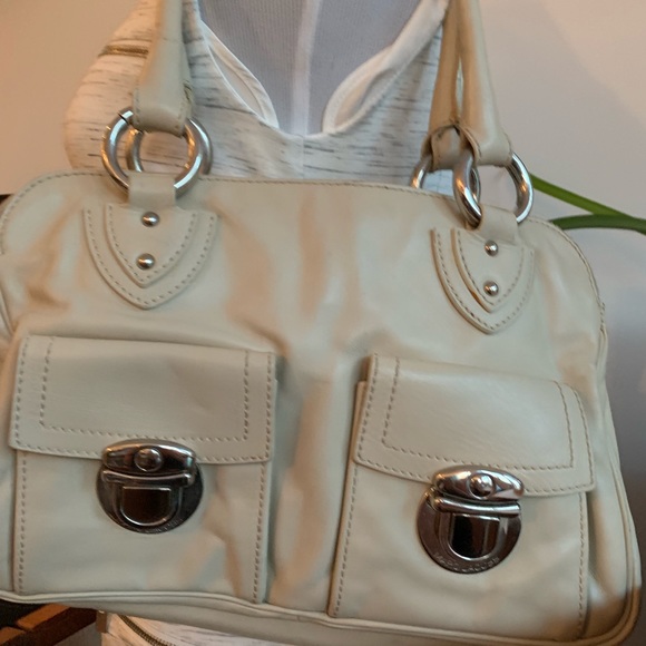 Marc Jacobs Blake Satchel – Bone White – Authentic - Picture 3 of 7